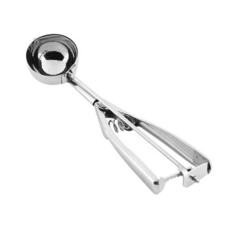Allwin Ice Cream Spoon Stainless Steel Spring Handle Masher Cookie Scoop 6cm