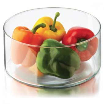 Crisa (Libbey) 5305 Salad Bowl Mangkok Gelas Salad - 25.5 cm - Clear