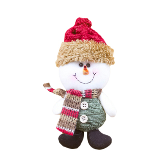 HKS Xmas Decorations Fabric Santa Snowman Reindeer Snowman