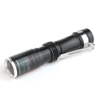 Zweihnder XKL-01 Waterproof 120lm 3-Mode 1xCree XP-E R2 White Light Zoom LED Flashlight - Black (1 x 14500)