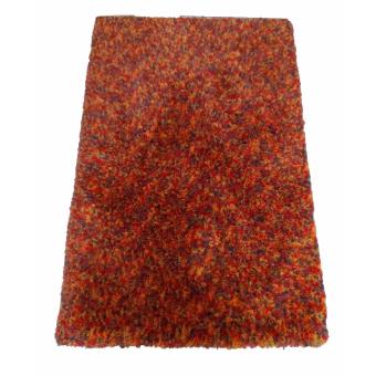 Micro Amber Karpet (150 x 100 Cm - Merah)
