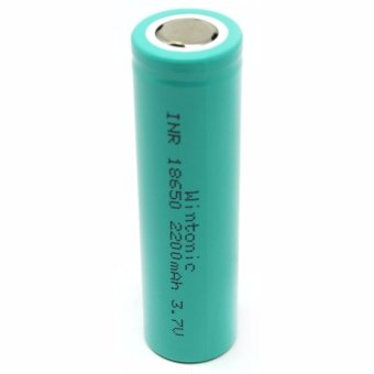 Hame Lithium Rechargeable Battery 2200 mAh 18650 Flat Top