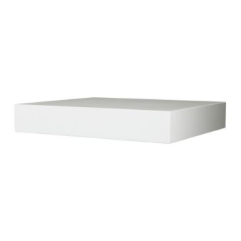 Floating Shelves - Rak Dinding Minimalis - 30x20x4cm - Putih