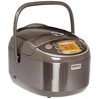 Zojirushi Induction Heating Pressure Rice Cooker & Warmer iter, Stainless Brown NP-NVC18 - intl