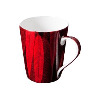 KAS Coffee Mug/Gelas kopi Import dari Aussie motif Feather Ori 100%