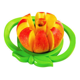 ilovebaby 3pcs Swift Fruit Apple Pear Corer Slicer Wedger Divider Cutter Cut Pie Dicing Kitchen (Green)