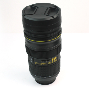 Lgpenny Creative 24-70 mm Camera Lens Mug Stainless Steel Coffee Cup Thermos Travel Mug - intl