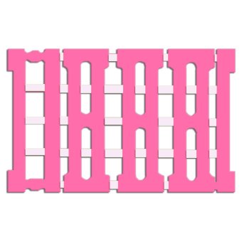 KN Elastic Rack - Pink