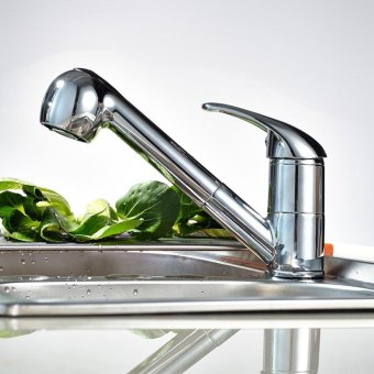 high qualityHigh-end open cold and hot water, 360-degree rotating water rain set, two-up kitchen faucet - intl