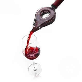 Abusun Portable Mini Portable Red Wine Aerator Bottle Toppe Aerating Decanter Pour Filter Bar Accessories - intl