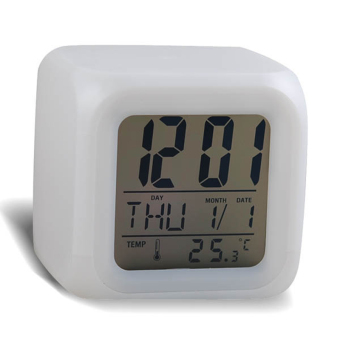 7 Color Changing LED Digital Alarm Clock