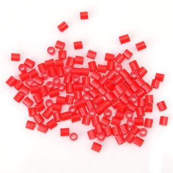 Ai Home 1000pcs Hama Perler Beads for Kids Fun Craft DIY Toy (Red)