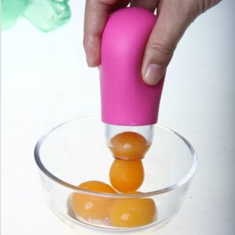 Pipet Telur / Pemisah Penyedot Kuning Telur Egg Separator - Pink