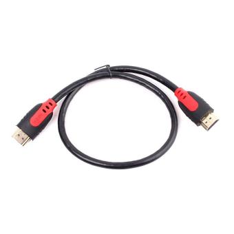 BUYINCOINS 0,5 m 1,5 kaki 2,0 V HDMI kabel kecepatan tinggi mendukung 4 KB X2K Ethernet 3D Audio kembali