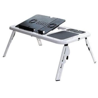 Multi Functional Laptop Table - LD09 - Hitam