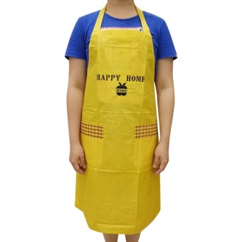 diva-Davi Celemek dapur apron waterproof - kuning