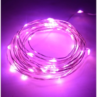 Buy 1 Get 1 LED Decoration String Light Pink 5 Meter Lampu Hias Dekorasi Natal