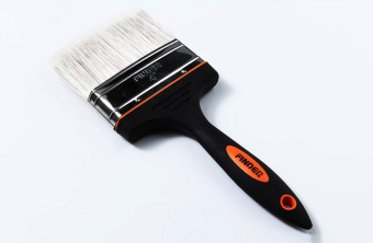 2Cool Oil Paint Brush Top-grade Home Handle Paint Brush-Black - intl