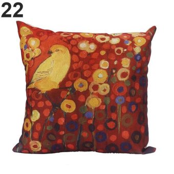 Broadfashion Fashion Print Throw Pillow Case Cushion Cover Home Sofa Decoration (#22) - intl