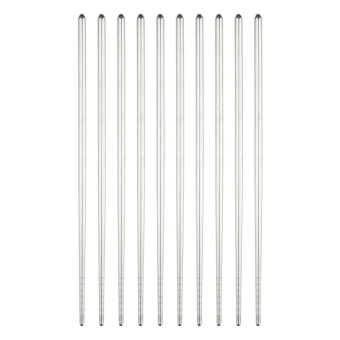 360DSC Stainless Steel Chopstick 5 Pair Per Pack Silver
