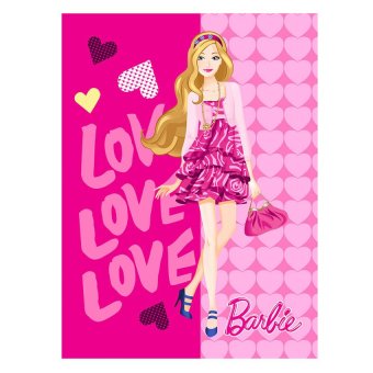 Selimut Rosanna Soft Panel 150x200 Barbie Love