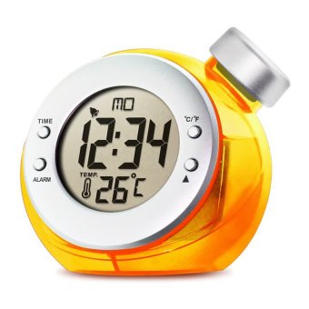 Digital Clock Water Powered - Orange