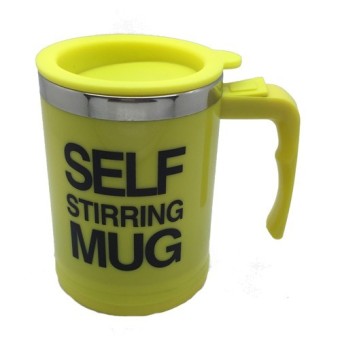 Hoshizora New Self Stirring Mug - Kuning