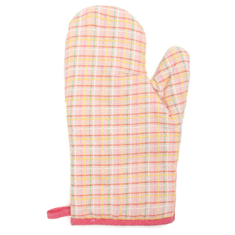 Harga Chic Oven Mitt Heat Proof Resistant Protector Kitchen Cooking Pot Holder Glove Pink - Intl
