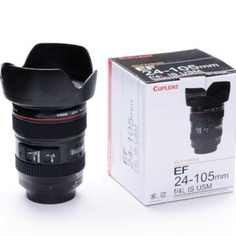 Camera Caniam EF 24-105mm Lens Cup Travel Coffee Mug Stainless Steel - intl