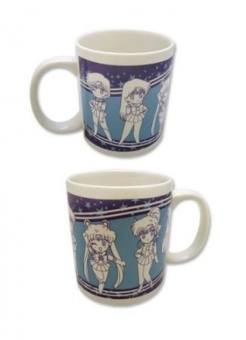 Mug: Sailor Moon - SD Sailor Scouts Soldiers GE Animation - intl