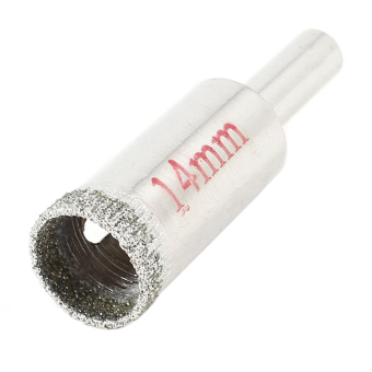 Homegarden Glass Hole Saw Diamond Coated Core Drill 14mm