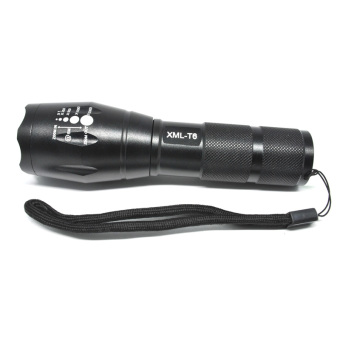 LED E17 Senter LED Cree XM-L T6 2000 Lumens - Black