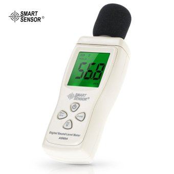 SMART SENSOR Mini Digital Sound Level Meter LCD Display Noise Meter Noise Measuring Instrument Decibel Tester 30-130dBA - intl