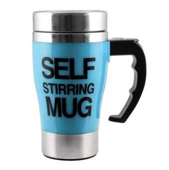 Self Stirring Mug New Model - Biru