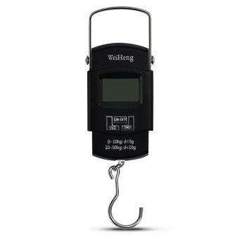 S&L WeiHeng WH-A08L 50kg Capacity LCD Display Double Precision Portable Electronic Hanging Scale - intl