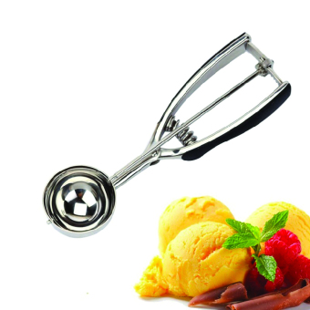Scoop Ice Cream / Sendok Takar Es Krim Bulat Diameter 4 cm Stainless