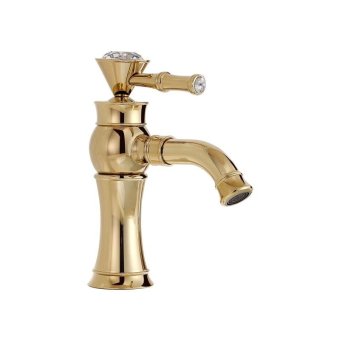 All copper hot/cold running water basin faucet continental cold and hot-water tap basin washing face-to-mixer HP3202 - intl