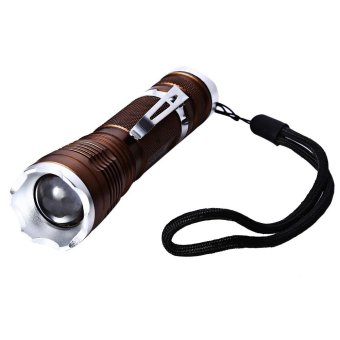 HolyFire A1 Cree T6 10W 1000 Lumens Zoomable Electric Torch Light LED Flashlight - intl