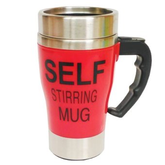 Self Stirring Mug - Merah