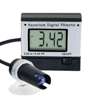 PH-025 memperoleh Express pH Meter Digital dengan Adaptor dan solusi tangki ikan akuarium kolam kualitas air - International
