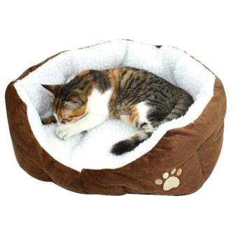 niceEshop lucu bekas cakar kucing nyaman hewan peliharaan anjing anak anjing sarang bulu tambahan bantalan lunak. >>>>