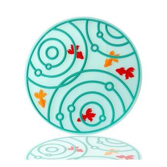 Kalo Tatakan Gelas - Coaster Goldfish Shape - AQ