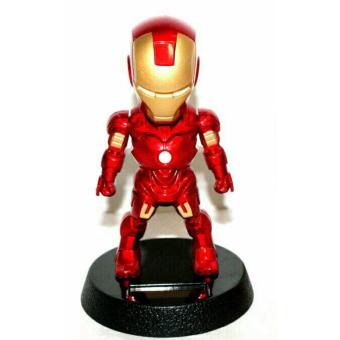 Pitaldo Pajangan Solar Karakter Iron Man 1 Pcs