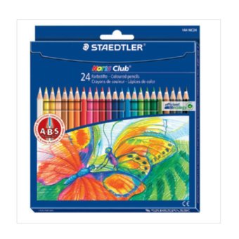 Staedtler Noris Club 144 Coloured Pencil Pack of 24 (144 NC24) - intl