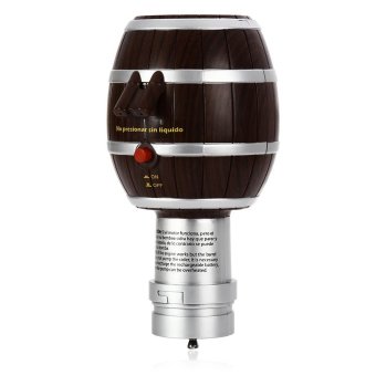 TOKUYI TO - AP1009 Barrel Shaped Wine Decanter Electric Cider Pump Aerator Pourer - intl