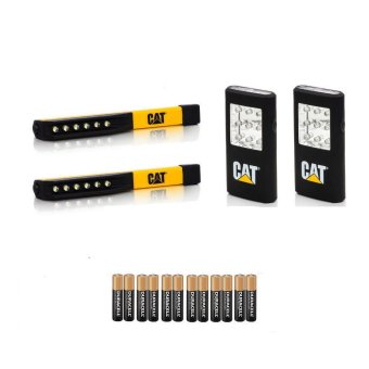 CAT 4-Pack LED Worklights with magnets
