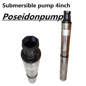 Poseidon Pompa Air Submersible Sumur Dalam 1 HP 4 Inch Plastik / pompa celup / pompa satelit sumur bor