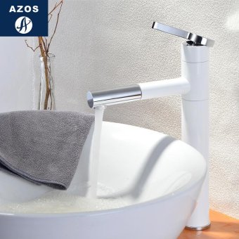 Pull basin tap all copper cold water basin basin bench basin Stove Enamel white new raised new D,d Rotation - intl