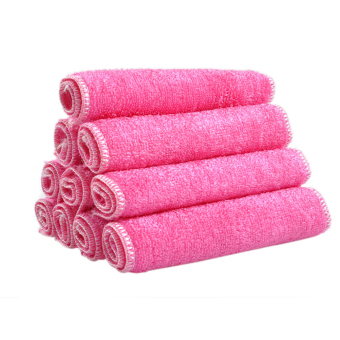 Homegarden Kitchen Towels Dishcloth Absorbent Microfiber 10pcs (Pink)
