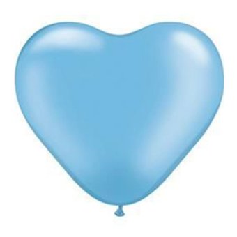 Homegarden Colorful Heart Shaped Latex Balloons Blue